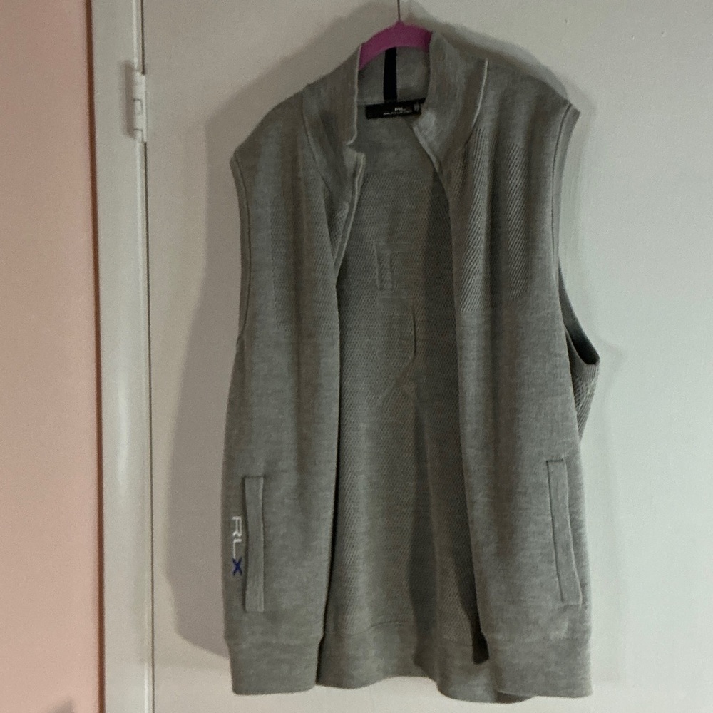 Ralph Lauren Gray Knit Vest